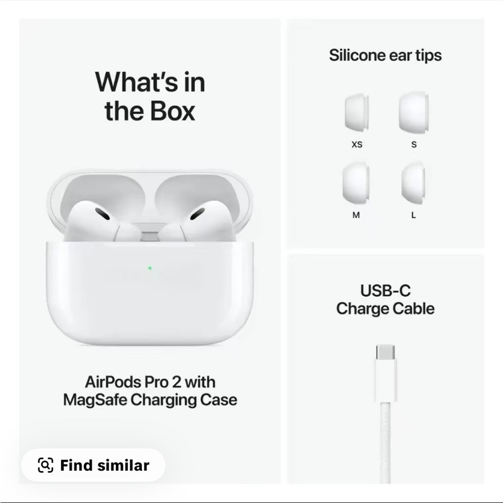 Apple AirPods Pro 2nd Gen with Charging Case